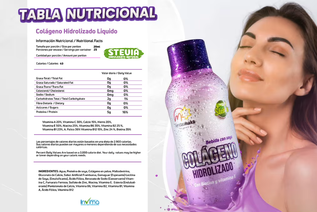 ⚡Colageno Hidrolizado con Biotina y Vitamina E⚡